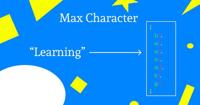 Max Chars Problem